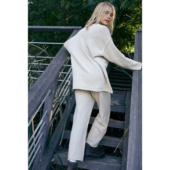 Free People Hailee Knit Sweater Pants - Picture 2 of 6